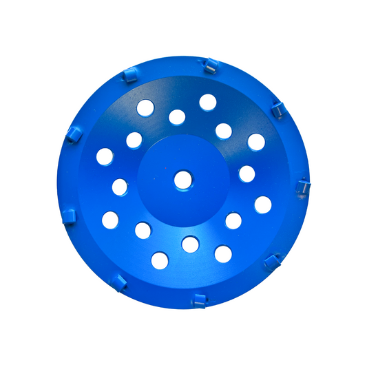 7" PCD Cup Wheel - BLUE