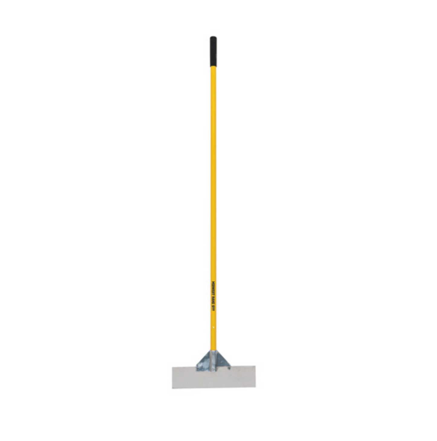 16" Scraper, Stainless Steel Blade, 66" Yellow Aluminum Handle