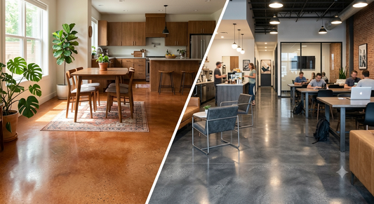 Top Concrete Dye Color Trends for Residential and Commercial Spaces