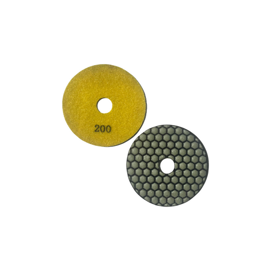4'' Honeycomb Polishing Pad #200