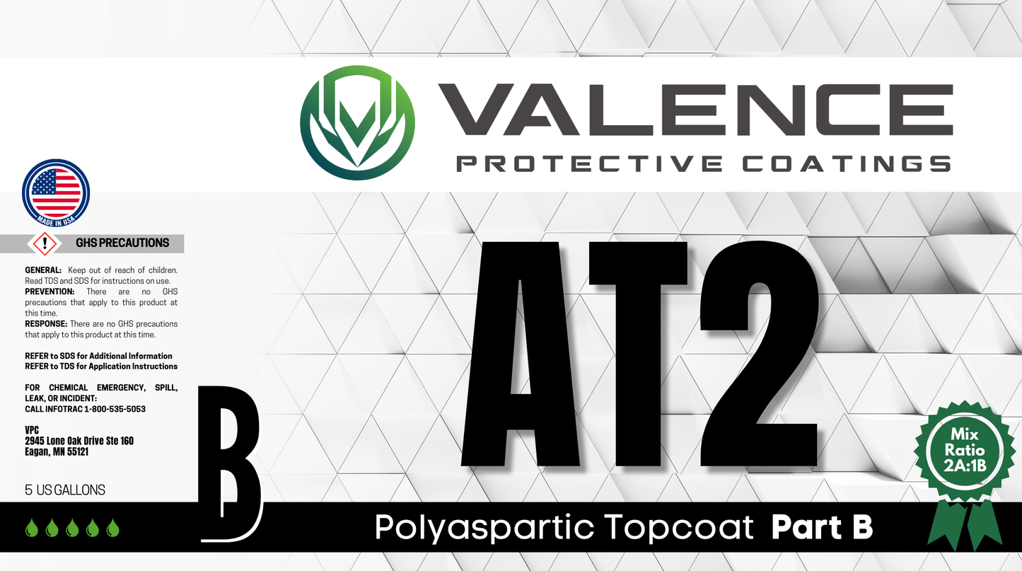 AT2™ POLYASPARTIC - B SIDE ONLY