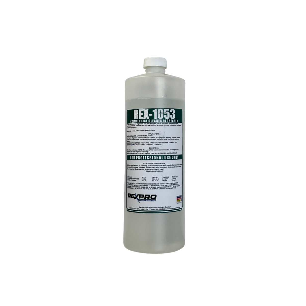 Rex Cleaner RexPRO REX-1053 Commercial Cleaner Degreaser – Valence Supply