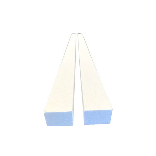 2'' Styrofoam Rails for Casting