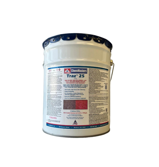 ChemMasters Traz™ 25 Solvent-Based Methyl-Methacrylate Concrete Sealer