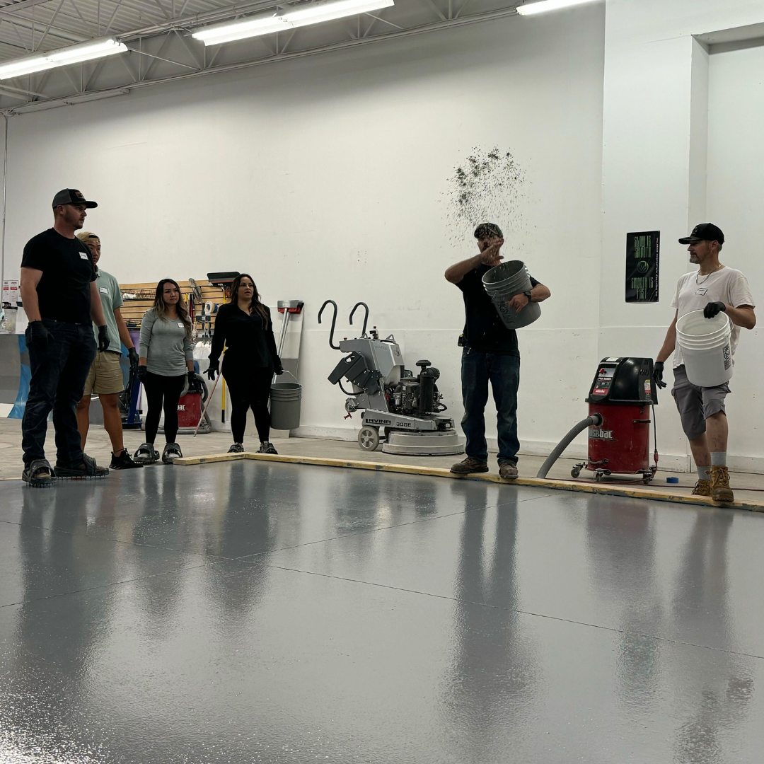 Valence Supply Concrete Coatings Demo Day