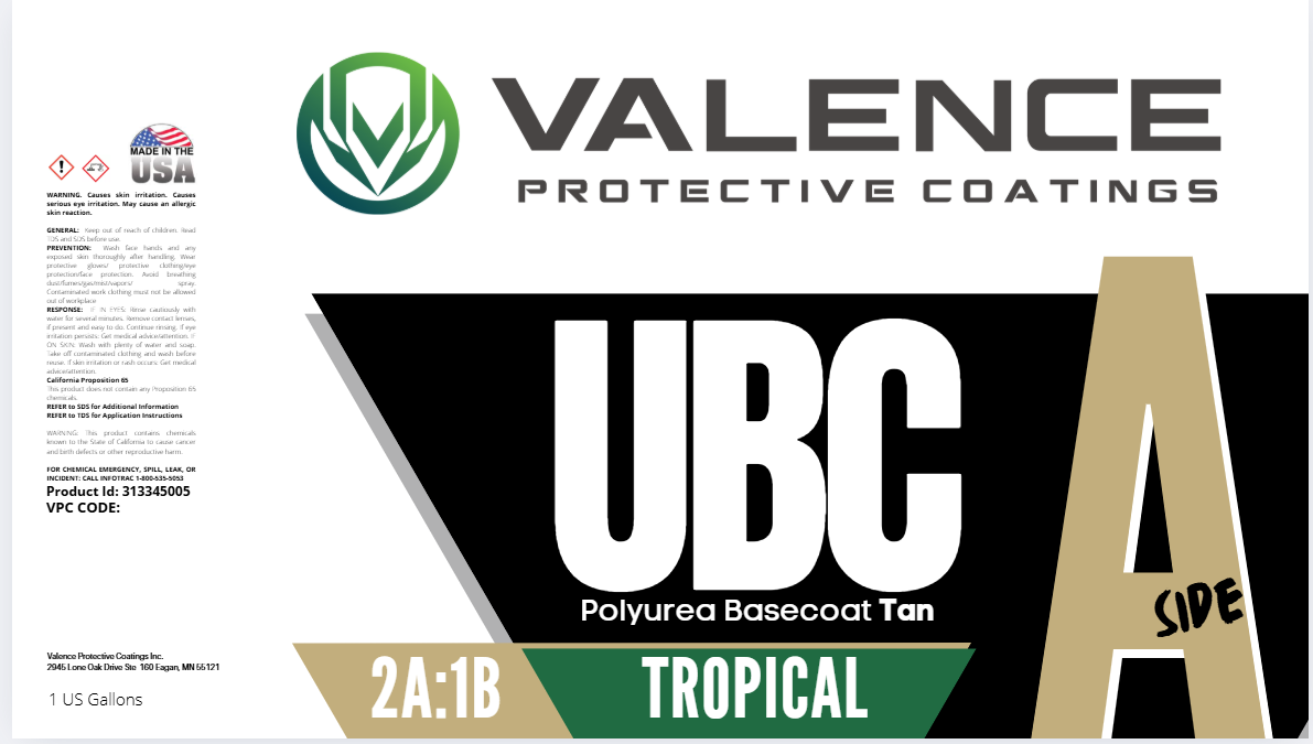 UBC™ POLYUREA BASECOAT 15 Gallon Kit Taupe
